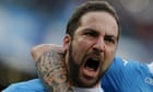 Gonzalo HiguaÃn close to joining Juventus from Napoli for £79m