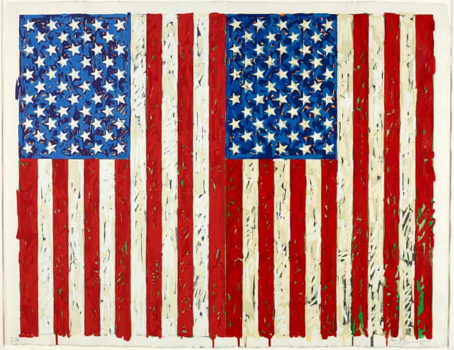 Jasper Johns Flags I Is The Perfect Image To Wave In Trump S Face Jasper Johns The Guardian Jasper Johns Flags I Is The Perfect Image To Wave In Trump S Face Jasper Johns The Guardian