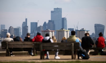 The City of London. ‘Asset managers are anything but marginal, exotic firms – in Britain, they own everything from Center Parcs UK to your local Morrisons.’