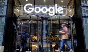 File photo of Google’s UK headquarters in London.