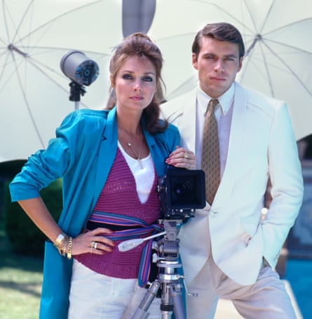 A Russian Roulette game went disastrously wrong … Jennifer O’Neill and Jon-Erik Hexum in Cover Up.