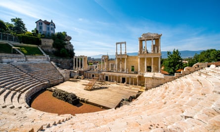 The Roman theatre of Philippopolis in Plovdiv.
