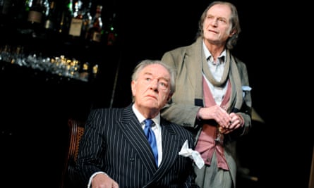 Gambon and David Bradley in No Man’s Land at Duke Of York’s theatre in 2008.