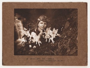 Alice and the Fairies, July 1917, featured in the exhibition.