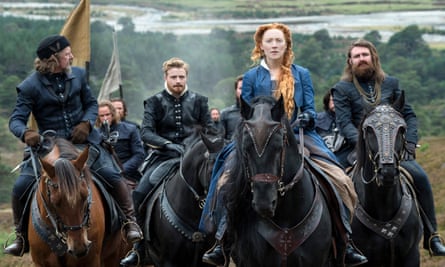 Jack Lowden and Saoirse Ronan in Mary Queen of Scots