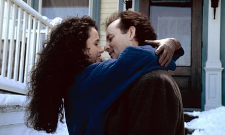 Andie Macdowell and Bill Murray in Groundhog Day.
