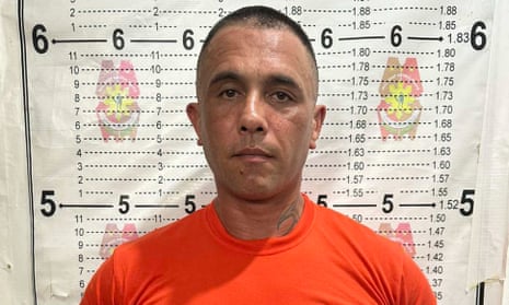 Gregor Johann Haas mugshot taken in the Philippines on Wednesday.