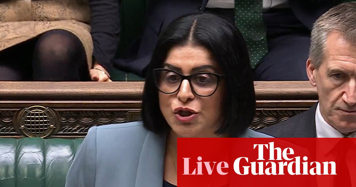 Reform MP invites Mahmood to join his party, saying he ‘welcomes’ and ‘recognises’ her rhetoric – as it happened | Politics Reform MP invites Mahmood to join his party, saying he ‘welcomes’ and ‘recognises’ her rhetoric – as it happened | Politics