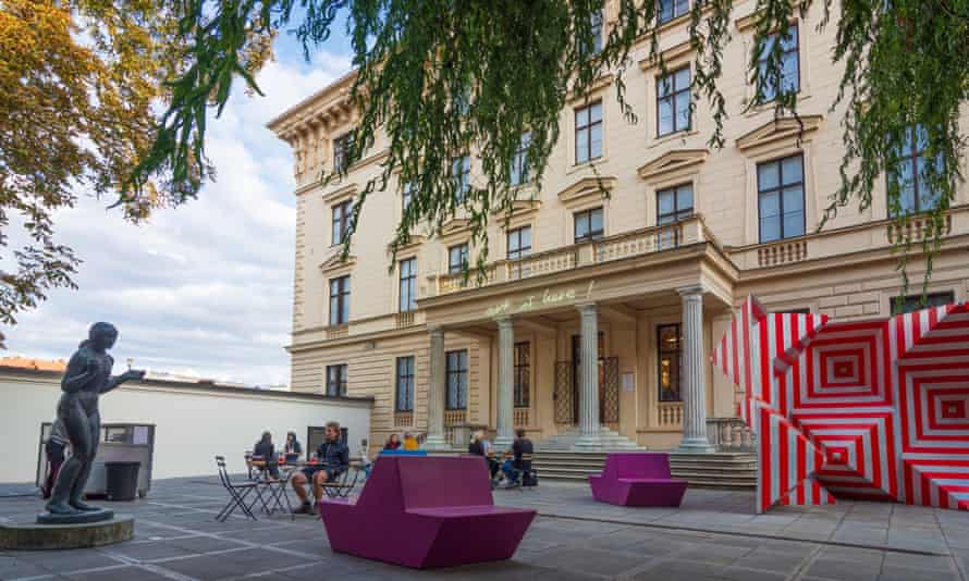 The Prazak Palace, part of the Moravian Gallery, the second largest art museum in the Czech Republic.