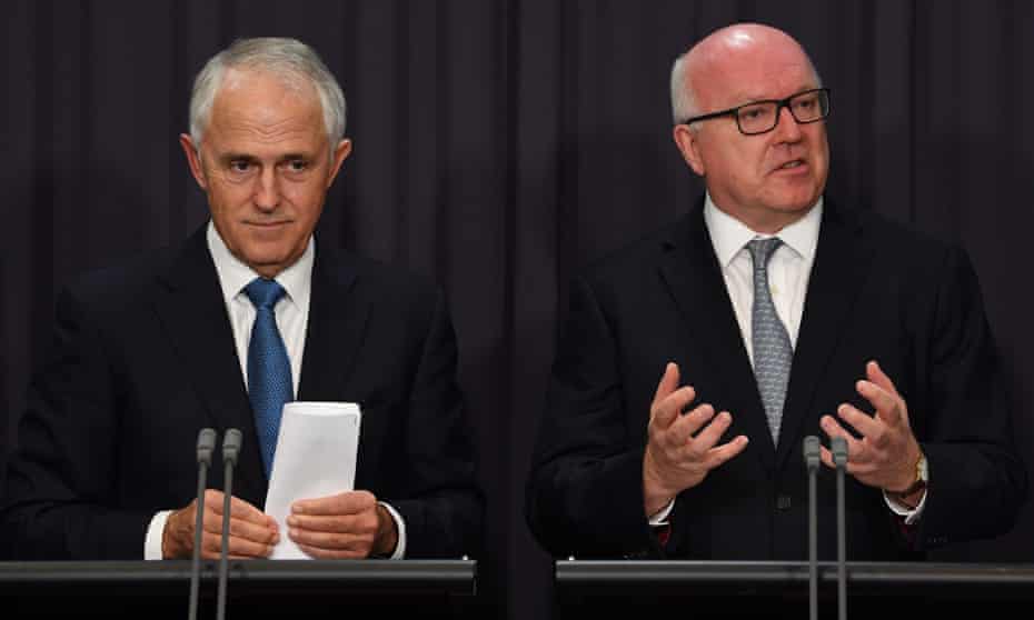 Malcolm Turnbull and George Brandis say Uluru statement Indigenous voice proposal could not pass at referendum.