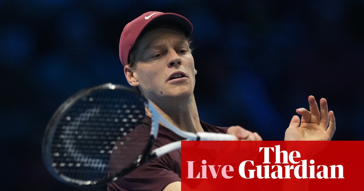 ATP Finals tennis: Jannik Sinner v Félix Auger-Aliassime – live