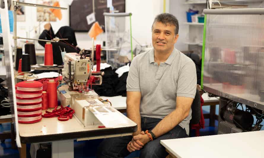 Mick Cheema of Basic Premier garment factory