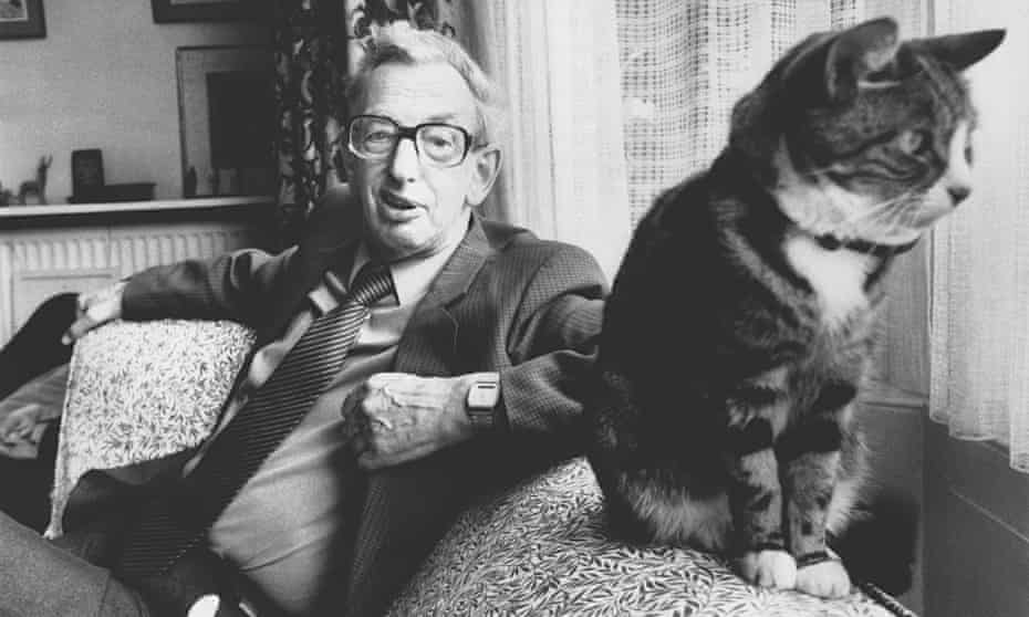 Eric Hobsbawm with Ticlia, adopted by his family in 1971