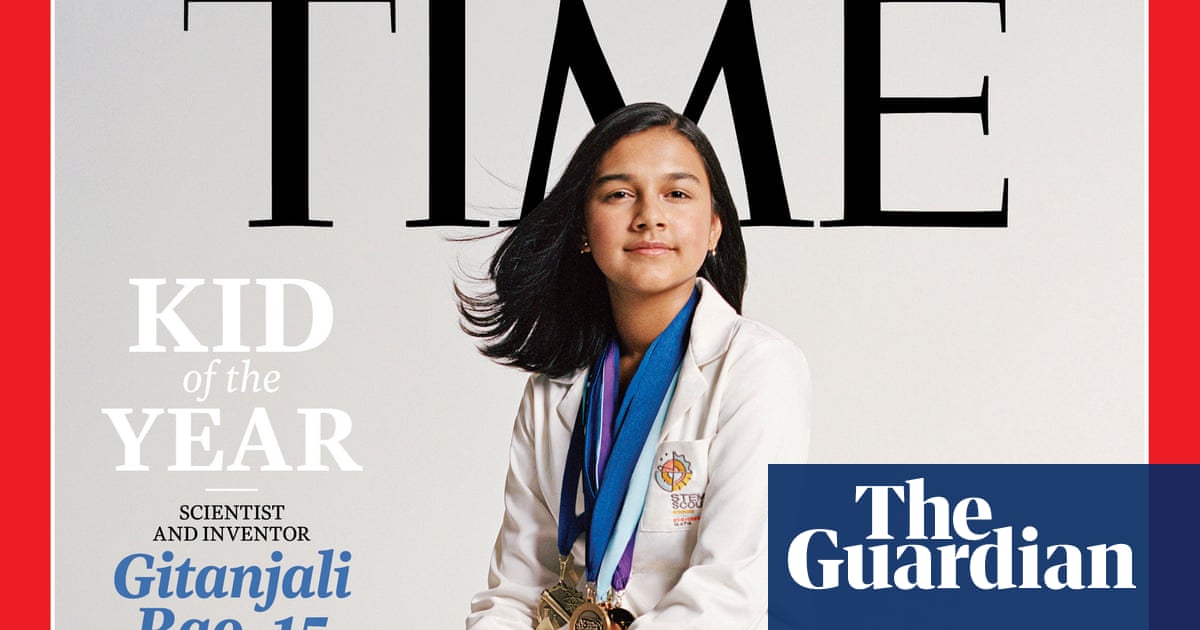 Gitanjali Rao: Time magazine names teenage inventor its first ‘kid of the year’