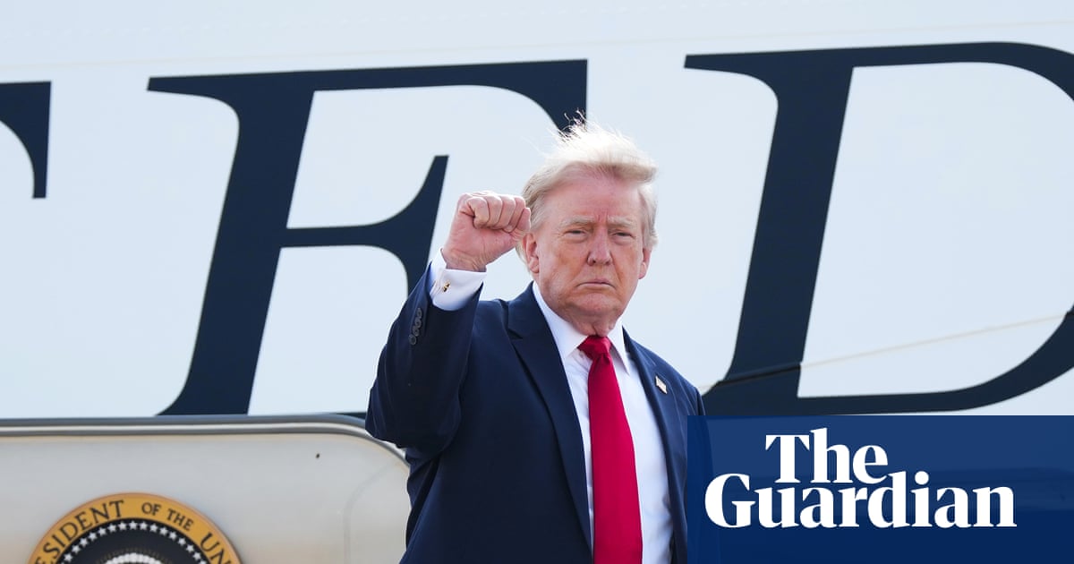 Trump boards the Qatar-Class Emoluments Cruiser, a $400m foreign ‘gift’ that only cost taxpayers another cool billion to prove America definitely isn’t for sale.