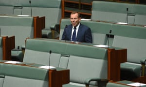 Tony Abbott: a general without an army determined to drive a cleaver right through the heart of rightwing politics.