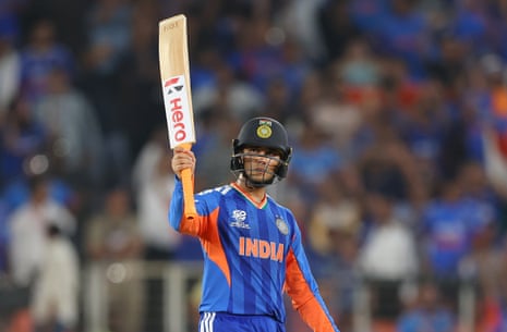 Wow. Abhishek Sharma brings up his fifty.