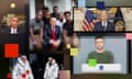 Collage of well-known AI-generated hoax images