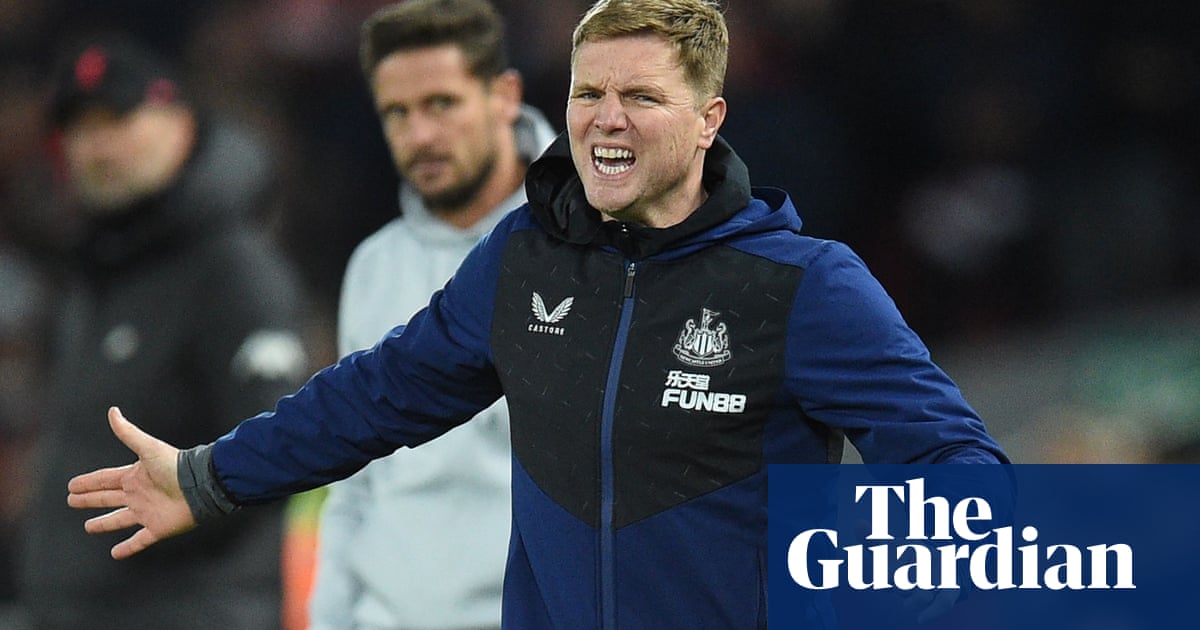 Premier League must stop with games off and players out, says Eddie Howe