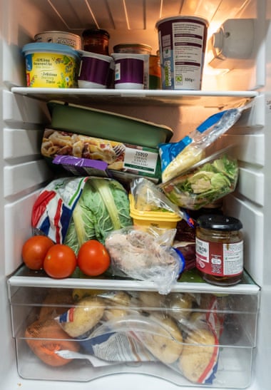 packed fridge