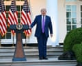 TOPSHOT-US-POLITICS-TRUMPTOPSHOT - US President Donald Trump speaks during a "Rose Garden Club" dinner in honor of Police Week at the White House in Washington, DC, on May 11, 2026. (Photo by Kent NISHIMURA / AFP via Getty Images)