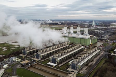 Connah’s Quay, a gas-fired power station in Flint, Wales.