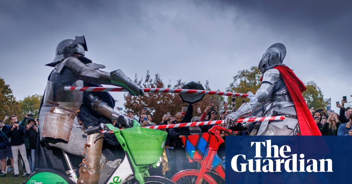 Lime bike jousts? Why youth culture is embracing the medieval era