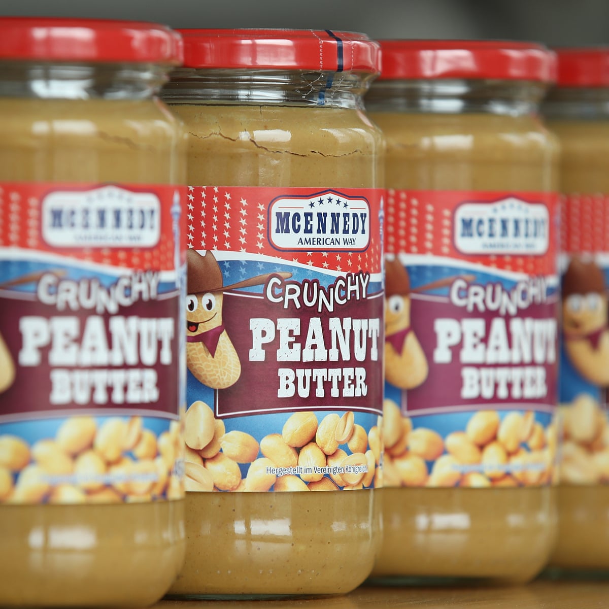 Why do peanut butter jars have that awkward rim at the top? | Food | The  Guardian