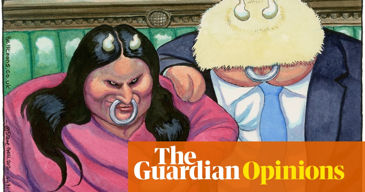 Steve Bell On Boris Johnson Defending Priti Patel At Pmqs Cartoon Opinion The Guardian
