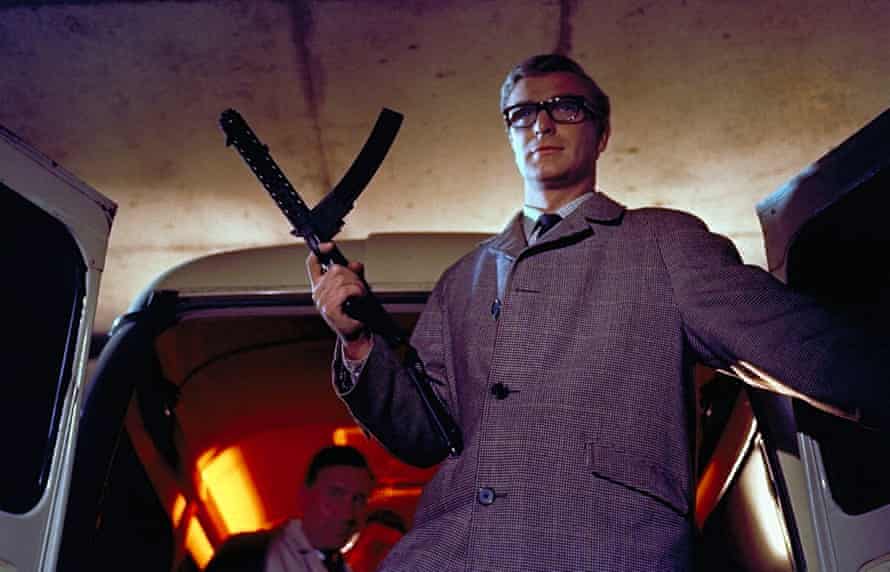Michael Caine’s secret agent Harry Palmer in The Ipcress File (1965).