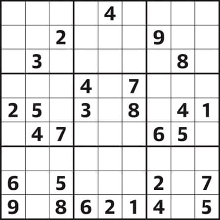 sudoku 4199 medium life and style the guardian