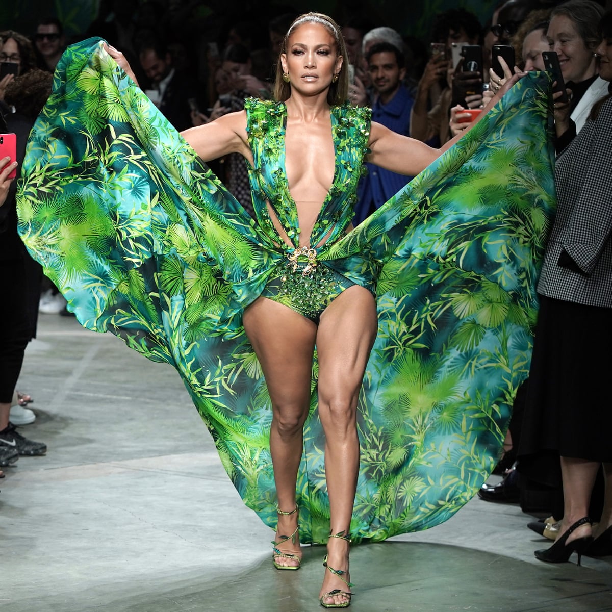 Jlo versace dress year Clearance