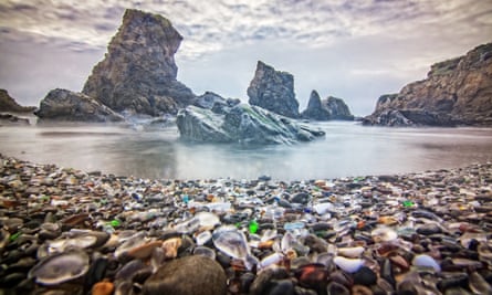 Glass Beach, Fort Bragg, California.