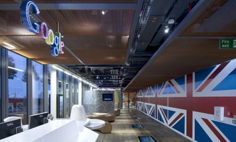 Google’s office in Covent Garden, London