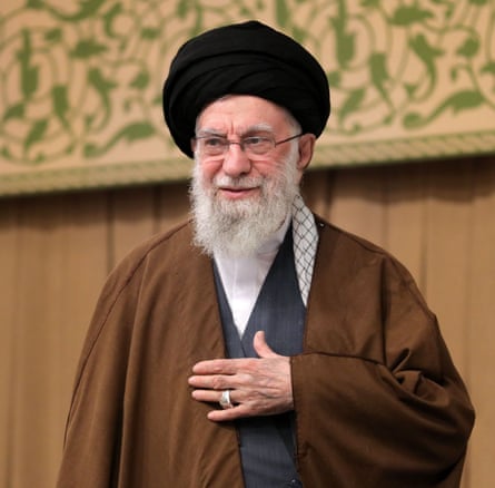 Ayatollah Ali Khamenei.