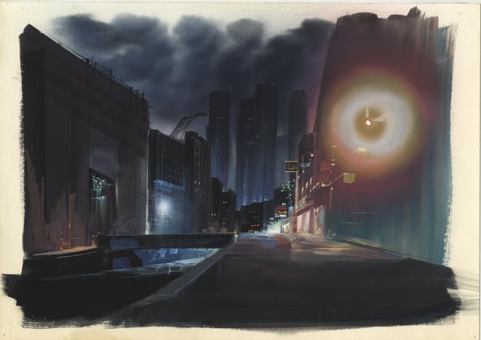 Ghost In The Shell S Urban Dreamscapes Behind The Moody Art Of