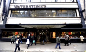 Waterstones flagship store on Piccadilly, central London.