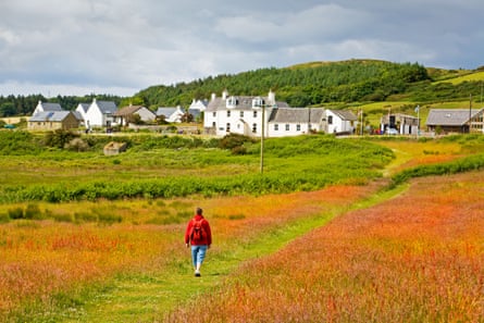 The community-owned Hebridean island of Gigha.