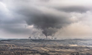 Lignite-fired power station in Poland