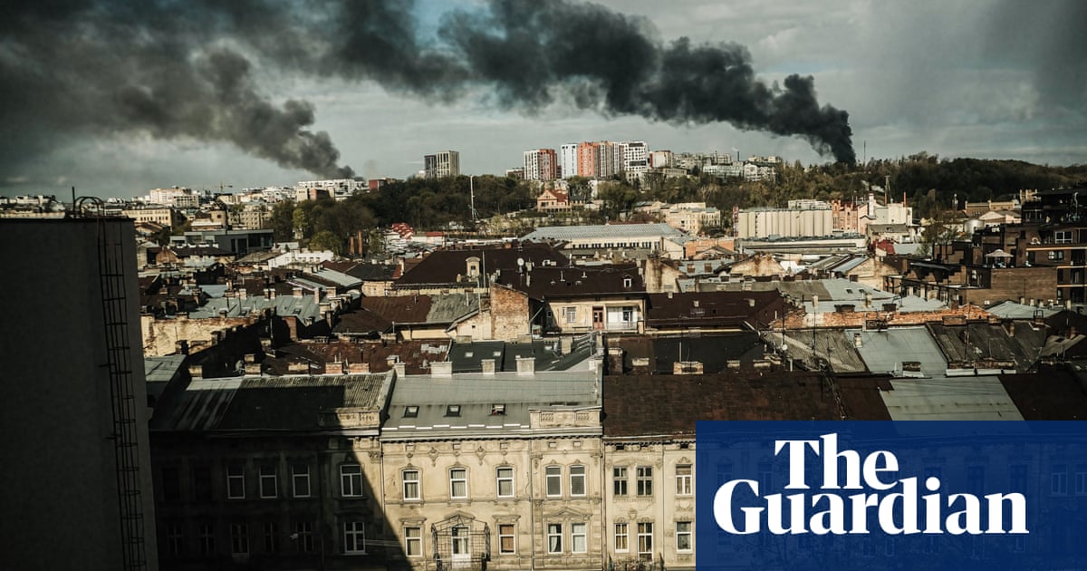 ‘Nowhere is safe’: multiple Ukrainian cities hit by Russian long-range missiles – video report