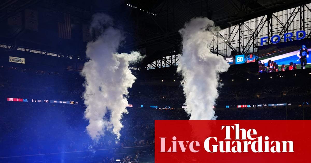 NFL on Thanksgiving: Lions v Packers updates before Cowboys v Chiefs live