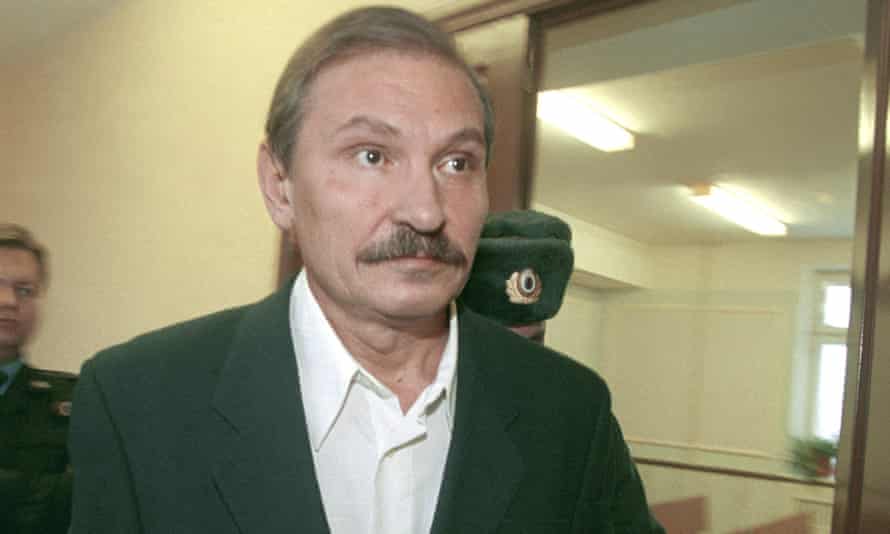 Nikolai Glushkov pictured in Moscow in 2000
