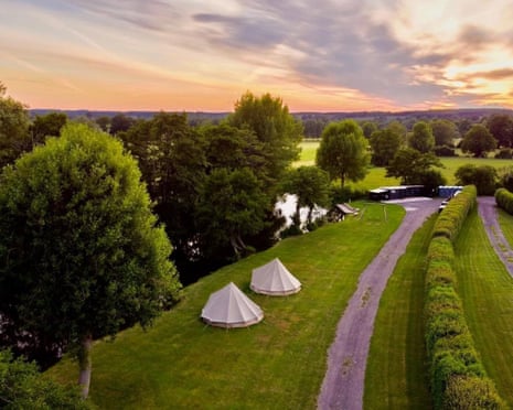 Rushbanks Campsite, Dedham Vale