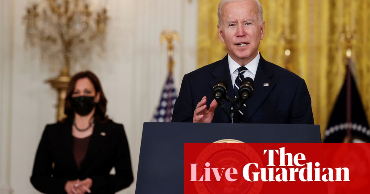 Biden makes $1.75tn pitch: ‘My presidency will be determined by what happens next’ – live