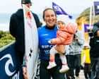 ‘We’ll start a creche’: how the World Surf League is becoming family friendly for parents on tour | Kieran Pender