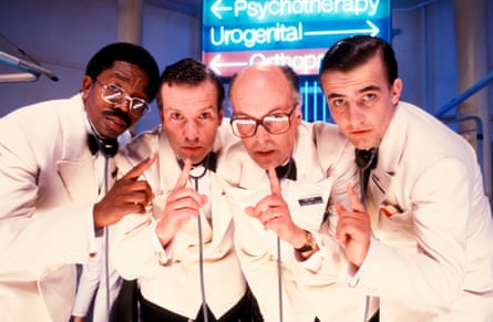A still from The Singing Detective by Dennis Potter (1986).