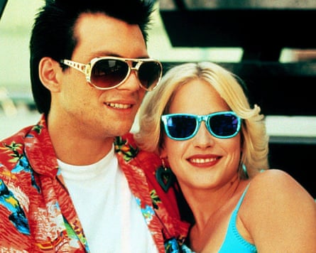 Christian Slater and Patricia Arquette in True Romance