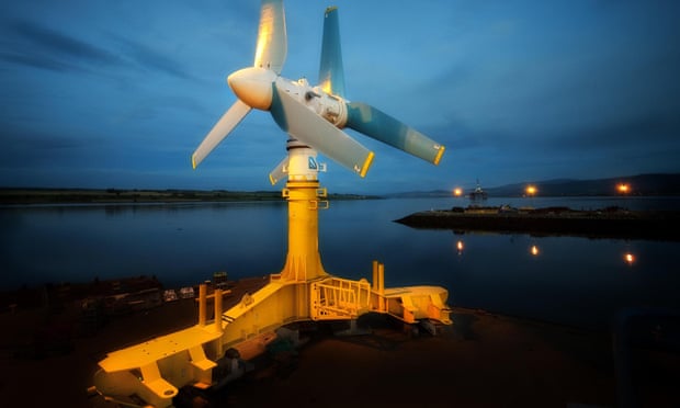 The Edinburgh-based Atlantis Resources hopes the project will eventually have 269 turbines and provide enough electricity to power 175,000 homes.