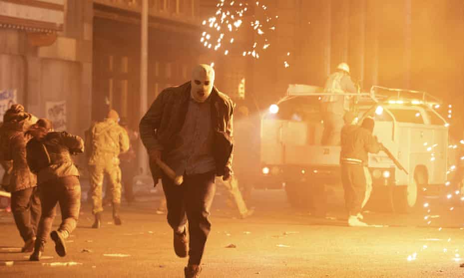 A still from The Forever Purge.
