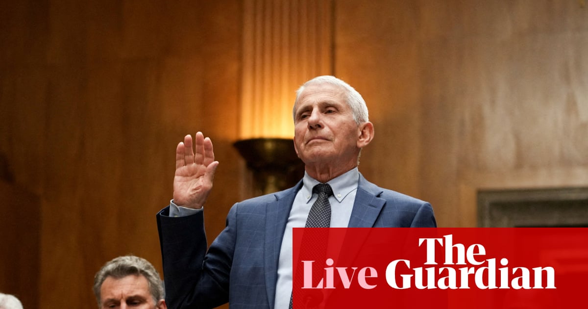 Senate committee set to vote on holding Anthony Fauci in contempt of Congress – US politics live